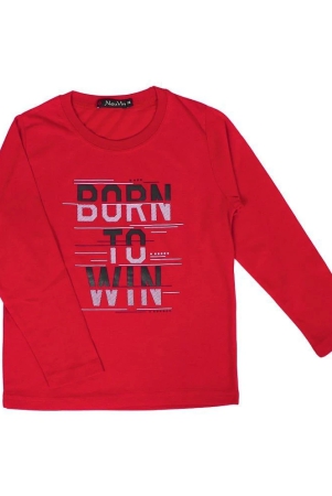 neuvin-red-cotton-blend-boys-t-shirt-pack-of-1-none