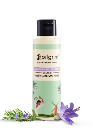 pilgrim-spanish-rosemary-biotin-hair-growth-oil-to-control-hair-fall-strengthens-hair-100ml-rosemary-essential-oil-for-hair-growth-reduces-hair-fall-strengthens-hair