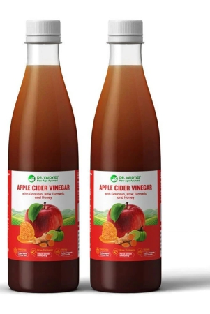 dr-vaidyas-apple-cider-vinegarsupports-weight-management-with-6-super-herbs450ml-eachpack-of-2