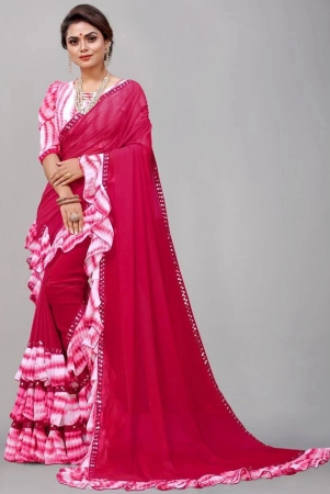 apnisha-georgette-embellished-saree-with-blouse-piece-pink-pack-of-1-pink