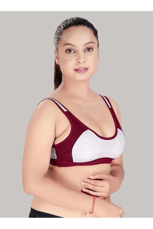 haya-maroon-cotton-non-padded-womens-everyday-bra-pack-of-1-none