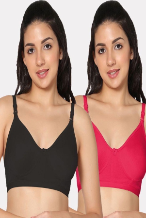 in-care-lingerie-multicolor-cotton-non-padded-womens-everyday-bra-pack-of-2-none