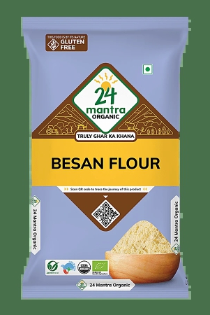 24 Mantra Besan (Gram), 500 Gm