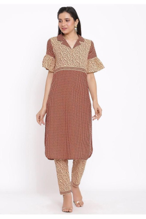 fabbibaprints-cotton-kurti-with-pants-stitched-suit-s