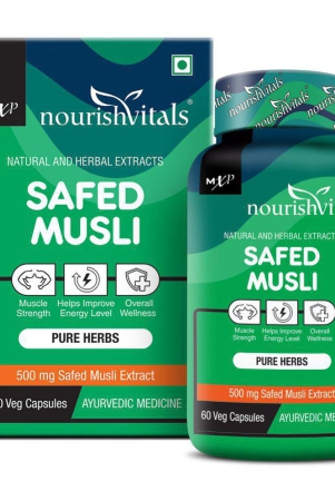 nourishvitals-safed-musli-with-saponins-20-pure-herbs-500-mg-safed-musli-extract-60-veg-capsules