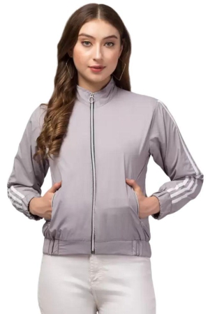 ppthefashionhub-polyester-grey-jackets-none