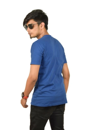 Trendy Fashion Men Blue Tshirts