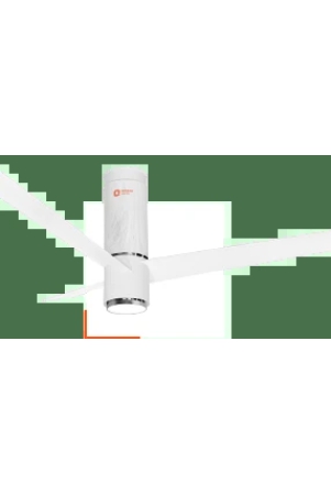Orient Electric 1200mm Aeroslim Noiseless Energy Efficient BLDC Motor Smart Ceiling Fan with IoT, Remote & Under light (Marble White, Pack of 1)