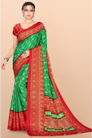 leelavati-multicolor-crepe-saree-with-blouse-piece-pack-of-1-multicolor