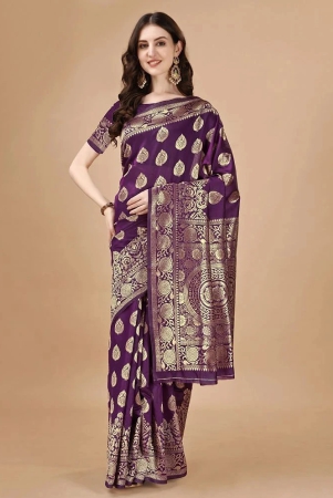 leelavati-banarasi-silk-embellished-saree-with-blouse-piece-purple-pack-of-1-purple