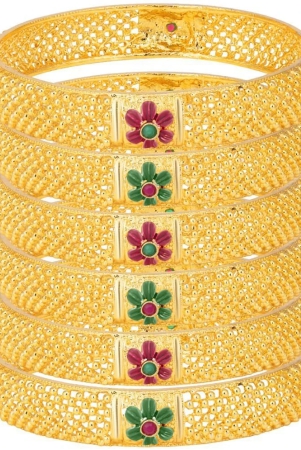 sukkhi-divine-resplendent-gold-plated-bangle-for-women-set-of-6-none