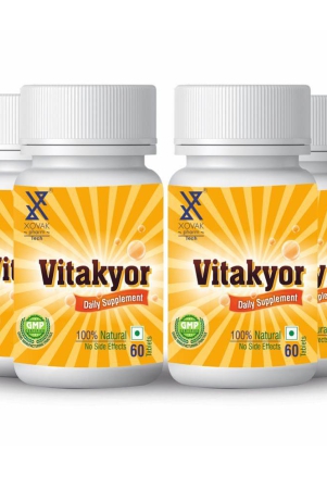 xovak-pharmtech-ayurvedic-vitakyor-multivitamin-tablet-200-gm-pack-of-4