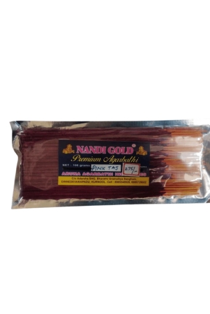 nandi-gold-premium-agarbathi-sticks-flavour-pink-taj-100-grams-pack