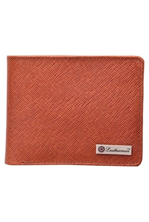 Leatherman Orange Men's Wallet