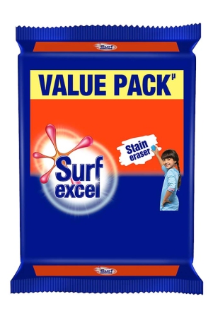 Surf Excel Detergent Bar, 200 G (Pack of 4)