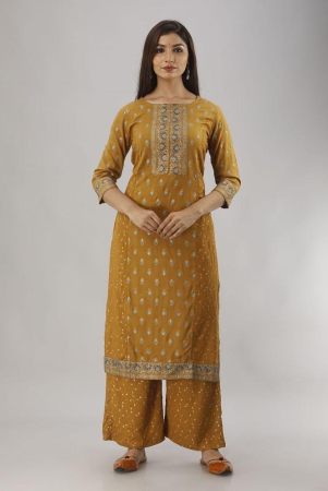 mauka-gold-straight-rayon-womens-stitched-salwar-suit-pack-of-1-none