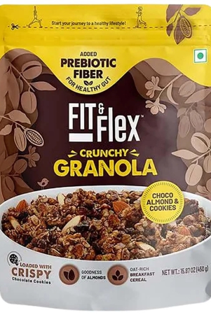 Fit And Flex Fit&Flex Granola Choco Almond&Cookies, 1 Pc