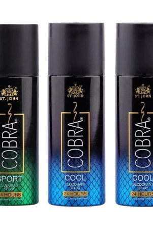 stjohn-cobra-cool-150ml2-sport-150ml-deodorant-spray-for-men-450ml-pack-of-3