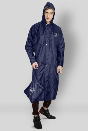 Goodluck Navy Rain Coat - XL