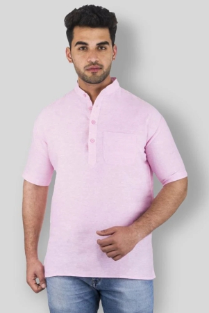 deshbandhu-dbk-pink-cotton-mens-regular-kurta-pack-of-1-none