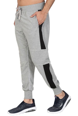 uzarus-grey-cotton-plain-joggers-m