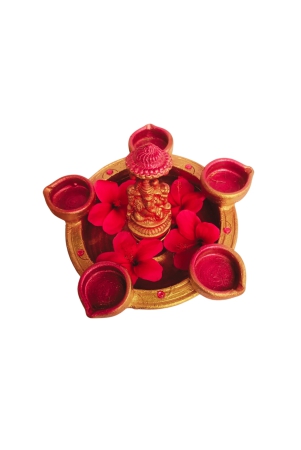 handmade-clay-ganesh-diya-for-diwali-decoration-decorative-items