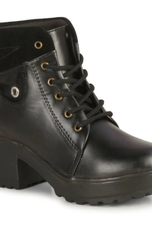 ishransh-black-womens-ankle-length-boots-none