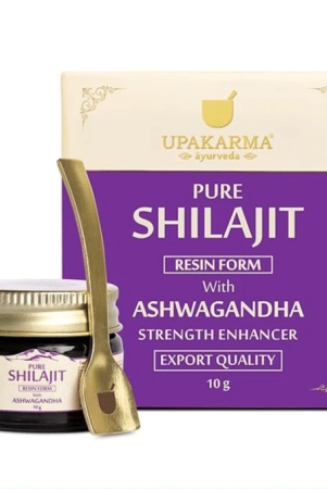 UPAKARMA Pure Shilajit Resin with Ashwagandha 