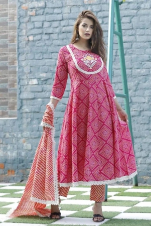 beautiful-anarkali-kurti-with-pant-and-dupatta-set-2xl-pink