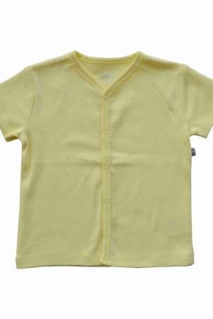 yellow-short-sleeve-jhabla-100-cotton-interlock-biowash