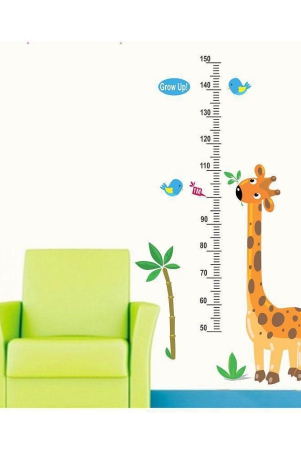 asmi-collection-cute-giraffe-height-chart-birds-wall-sticker-120-x-75-cms-