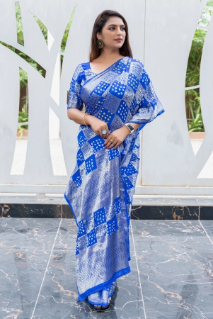 Captivating Silk Saree Blue Color Saree