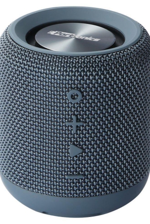 Portronics Sound Drum:Portable Bluetooth 4.2 Speaker Aux, inbuilt Mic ,Blue (POR 547) - Blue