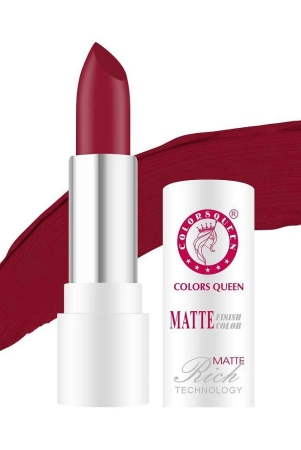 colors-queen-rich-color-matte-finish-lisptick-3g-matte-redshade-01