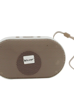 hitage-bt-50-crystal-5-w-bluetooth-speaker-bluetooth-v-50-with-usbsd-card-slot-playback-time-24-hrs-brown-brown