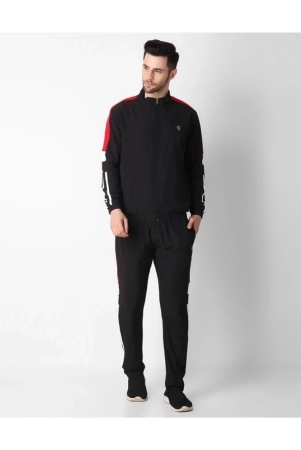 forbro-black-polyester-regular-fit-mens-tracksuit-pack-of-1-xl