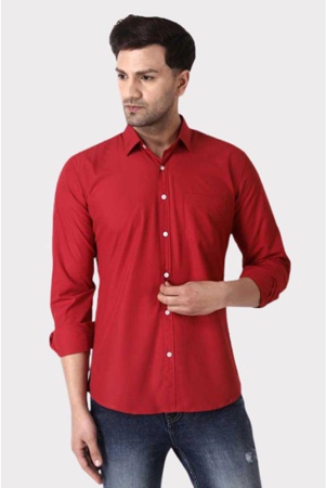 springberry-100-cotton-slim-fit-red-mens-casual-shirt-pack-of-1-none