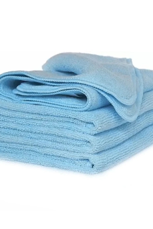 hometales-blue-340-gsm-microfiber-cloth-for-automobile-pack-of-4-