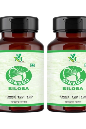 mint-veda-ginkgo-biloba-120mg-for-better-concentration-memory-learning-helps-anxiety-stress-healthy-blood-circulation-120-veg-capsules-pack-of-2