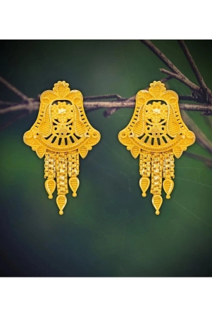 drashti-collection-golden-stud-earrings-pack-of-1-golden