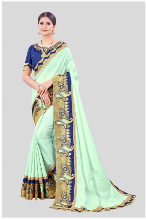 offline-selection-light-green-dola-silk-saree-with-blouse-piece-pack-of-1-