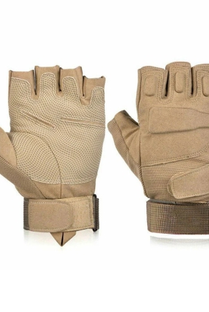 zaysoo-beige-nylon-mens-gym-gloves-pack-of-1-beige