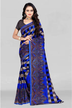 leelavati-blue-georgette-saree-with-blouse-piece-pack-of-1-blue