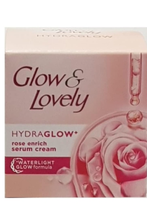 GLOW AND LOVELY HYDRA GLOW ROSE ENRICH SERUM FACE CREAM 25g8901030915208