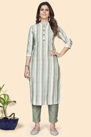 vbuyz-green-cotton-blend-womens-straight-kurti-pack-of-1-none