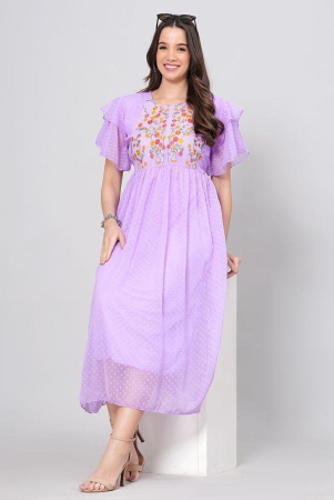 highlight-fashion-export-crepe-embroidered-midi-womens-fit-flare-dress-purple-pack-of-1-none