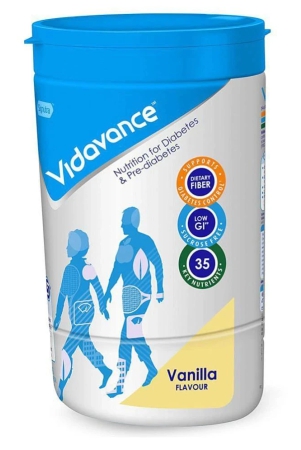 VIDAVANCE Advanced Nutrition for Diabetes & Pre-Diabetes 200g Nutrition Drink for Adult 200 gm