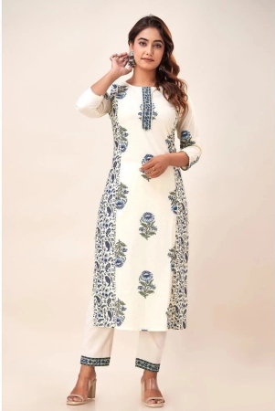 svarchi-cotton-printed-straight-womens-kurti-white-pack-of-1-none