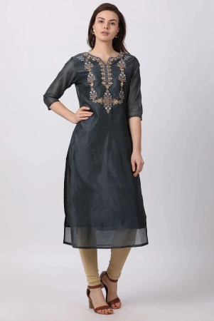 alena-grey-chanderi-womens-straight-kurti-s