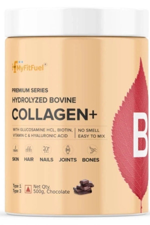 myfitfuel-hydrolyzed-bovine-collagen-with-hyaluronic-acid-biotin-zinc-vitamin-c-500g-chocolate